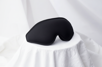 Schwarze Schlafmaske Lifestyle
